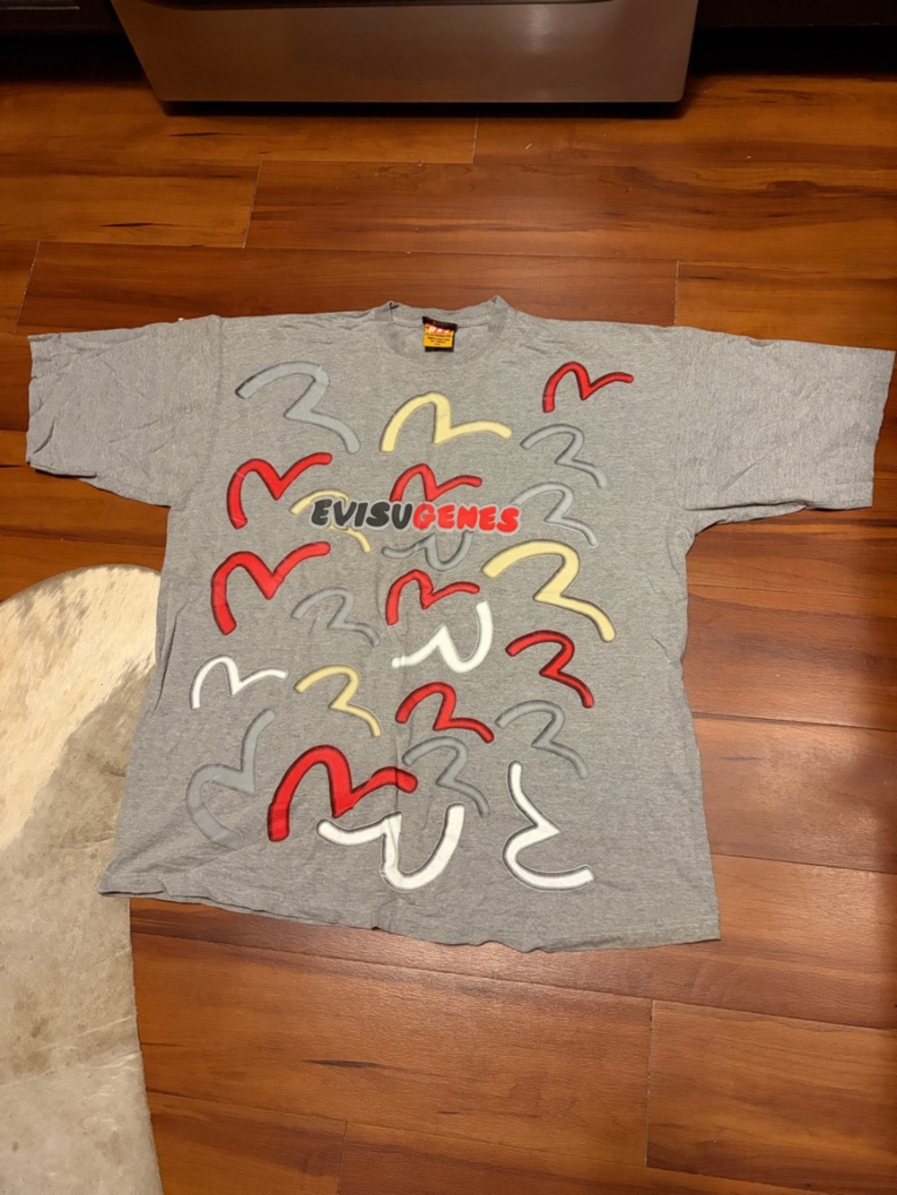 Envisu Genes  Men’s Grey Graphic Tee Sz 3XL